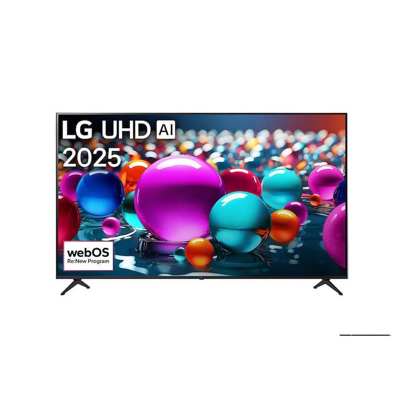 55 Inch LG UHD AI UA84 4K Smart TV AI HDR10 WebOS25 2025,WiF