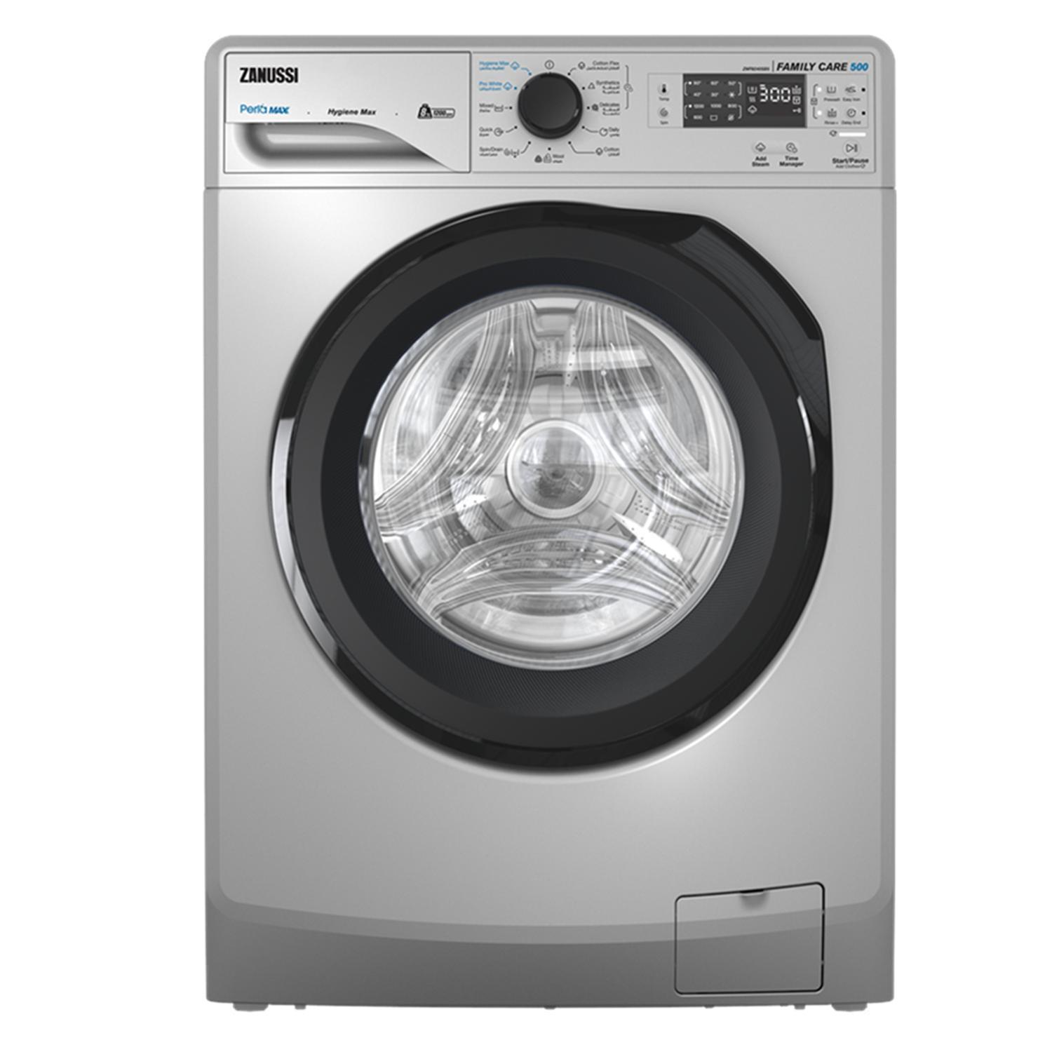 Zanussi WASHING MACHINE Front Load 8KG DIGITAL 1200RPM MUL