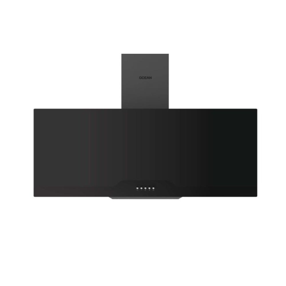 Ocean Built In Hood 90CM Pyramid Black glass 115W 3-speed Li