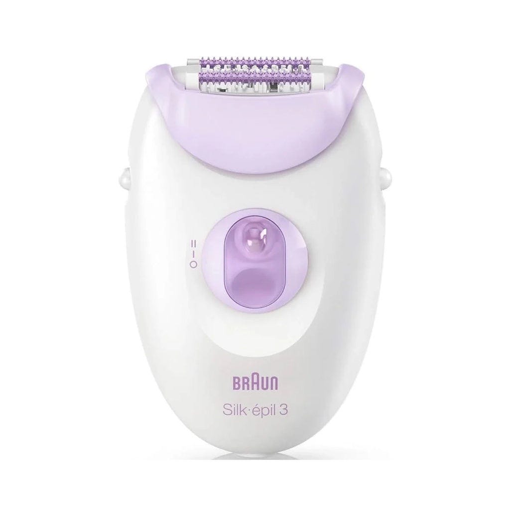 Braun Silk-epil 3 Epilator 20-tweezer system designed to rem