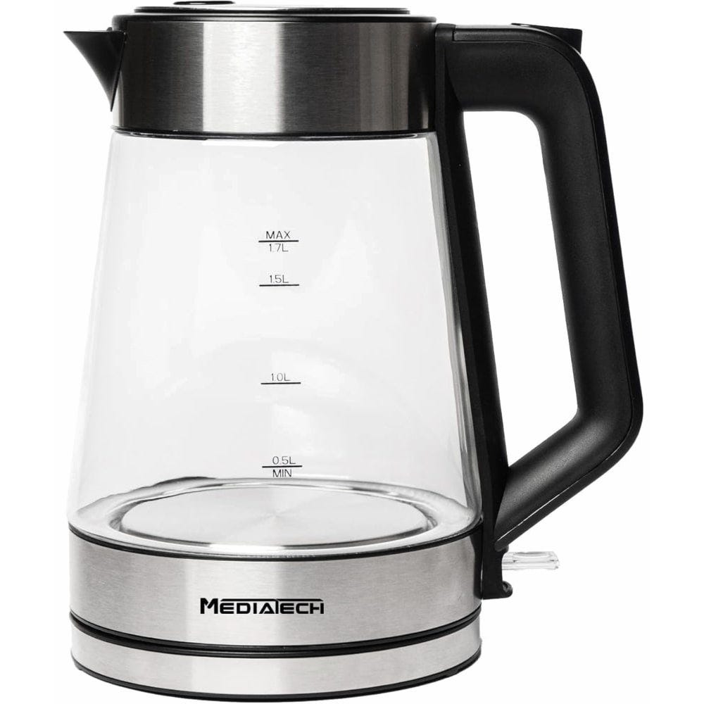 Media Tech Glass Kettle 1.7L