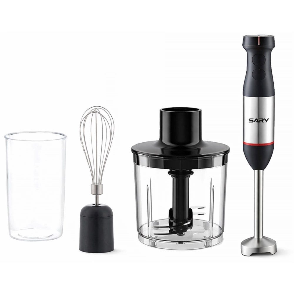 SARY HAND BLENDER, 1200W, 3 in 1, 0.5L, MULTI SPEED, TURBO T