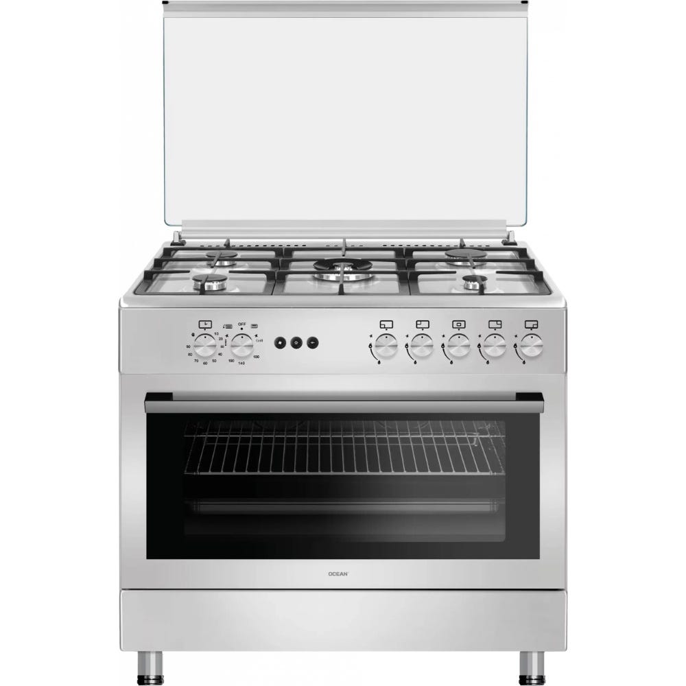 Ocean Cooker 90 cm Stainless Full Safety Fan Turkish