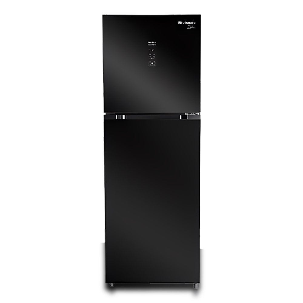 unionaire Refrigerator 370L Inverter No Frost Black Glass D