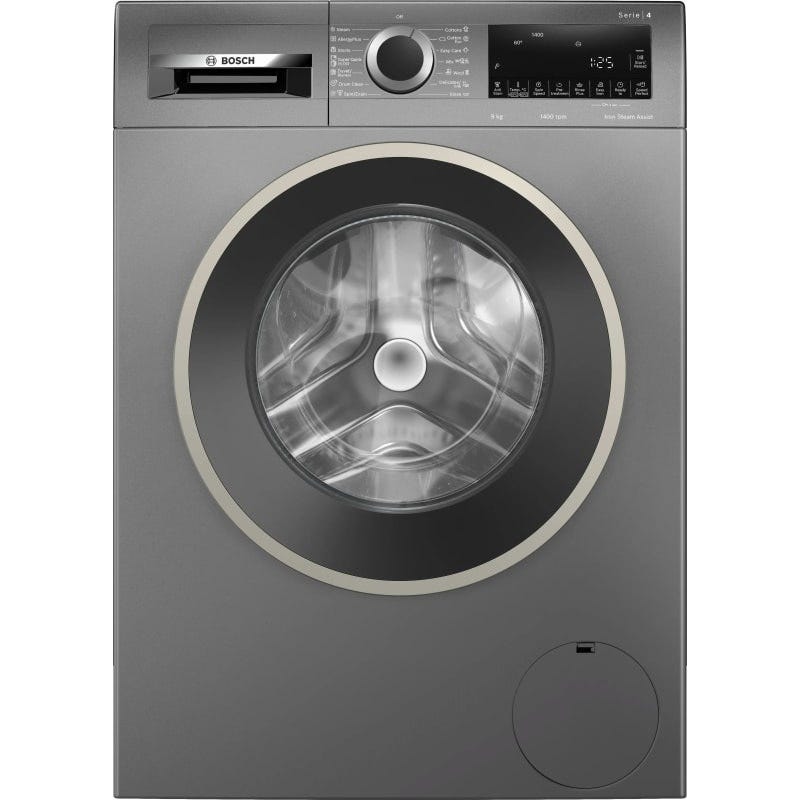 BOSCH Washing Machine Front Load 9K 1400RPM With Iron Steam