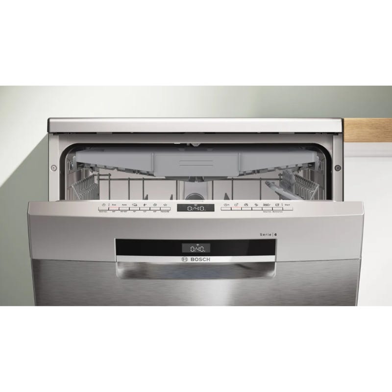 Bosch Dishwasher 60 cm 14 place settings Stainless steel 6 P