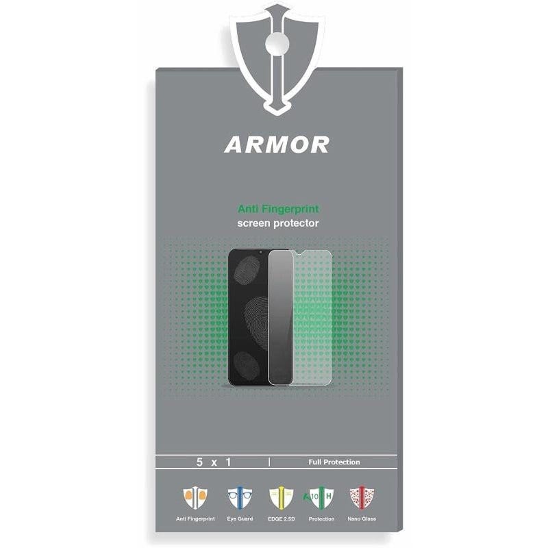 Samsung A35 - Nano glass anti fingerprint screen protector 5