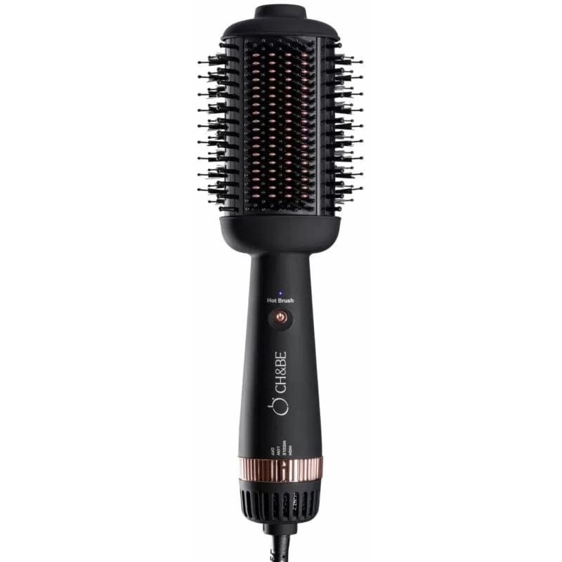 Hot Air Brush Pro Ceramic Hair Straightening Brush,PTC techn