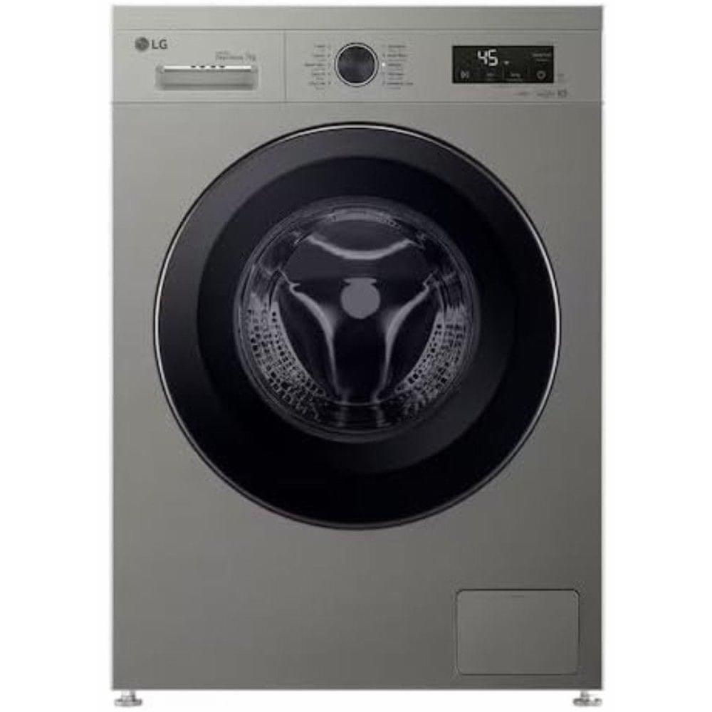 LG Washing MachineFront Load 7K 1400RPM, ThinQ Wi-Fi Platinu