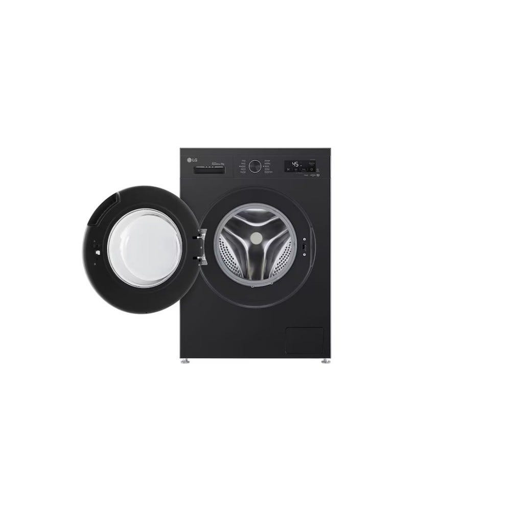 LG Washing Machine Front Load 9K Inverter Direct Drive Plati