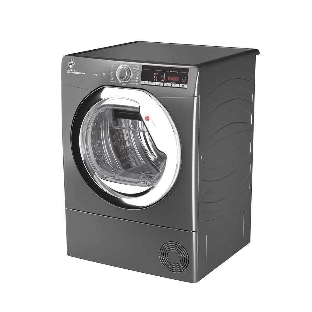 HOOVER Tumble Dryer Front Loading 10 Kg Black HLEC10TCEB-ELA