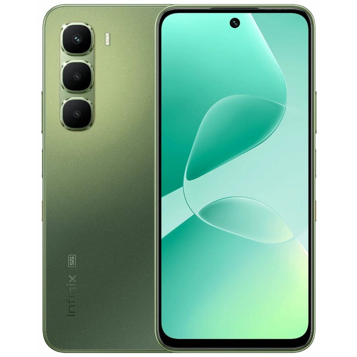 Infinix X6726B 128+6 Tundra Green with Charger