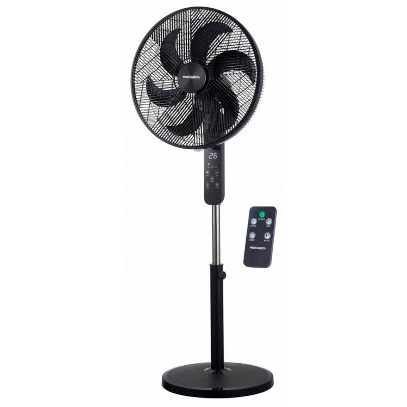 MediaTech 18-inch , 6 Blades, Remote Control, Black