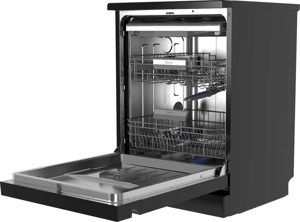 Midea Dishwasher 14 Persons, Black- MDWEF1433D(B)-WI-EG
