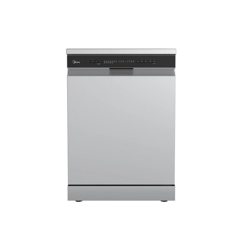 Midea Dishwasher 14 Person Silver 2 Racks WIFI, Auto Open
