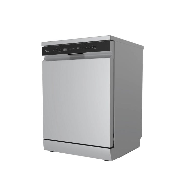 Midea Dishwasher 14 Person Silver 2 Racks WIFI, Auto Open