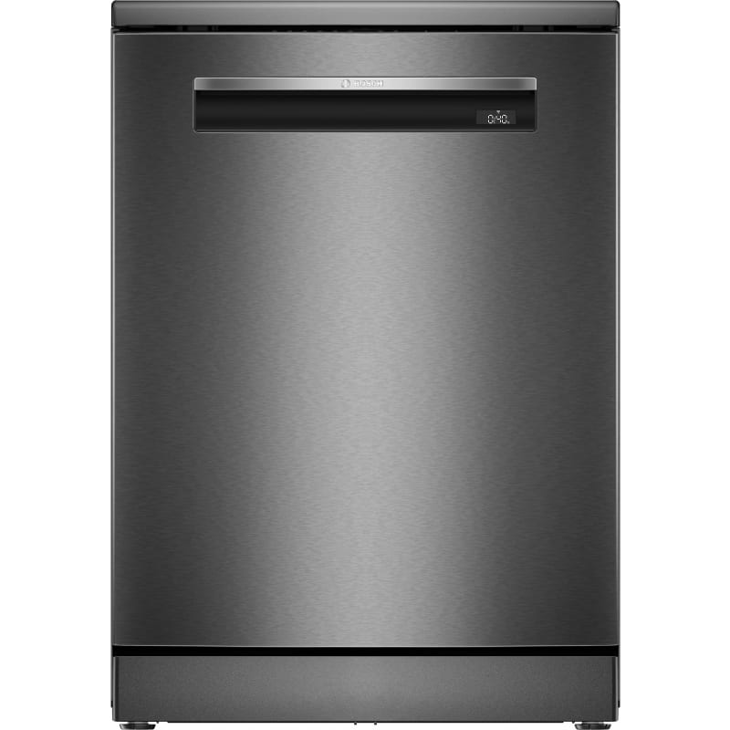 BOSCH Dishwasher 60cm Series 6, free-standing Brushed Black