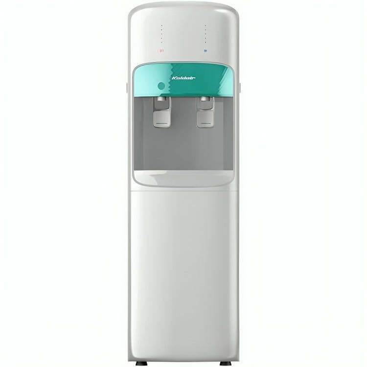 Koldair Water Dispenser, Top-Load with Fridge, Hot and Cold