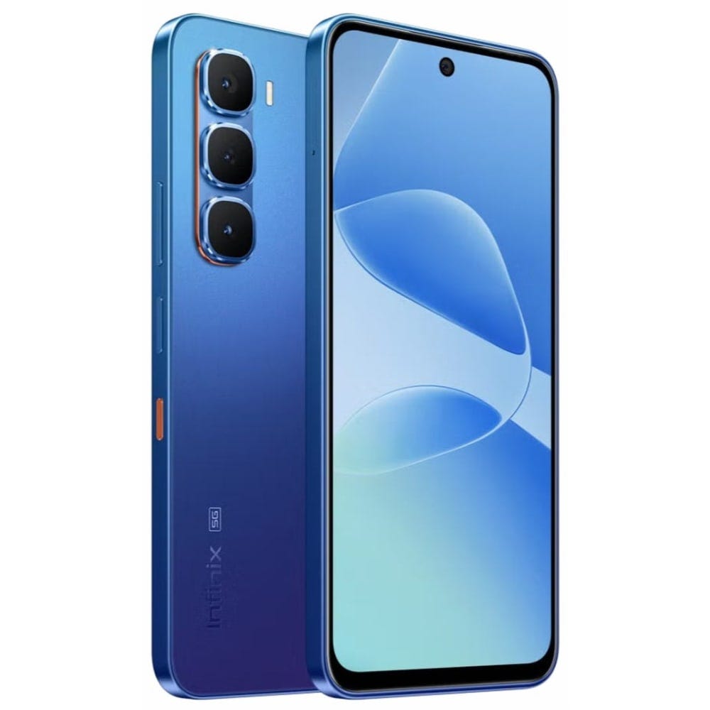 Infinix X6726B 128+6 Shadow Blue with Charger