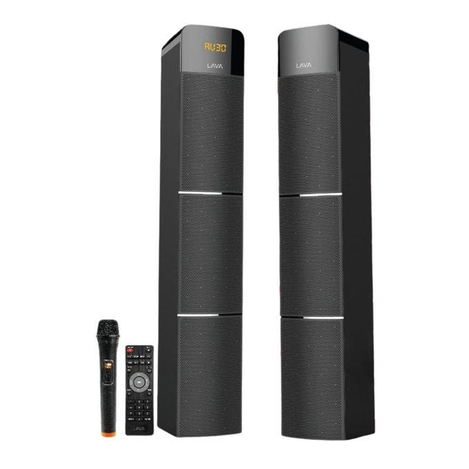 Lava Tower Speaker 15W 60 RMS Wireless Mic