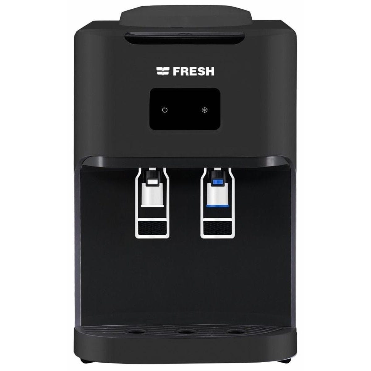 Fresh Water Dispenser 2 Faucets -Black- Closed Cabin