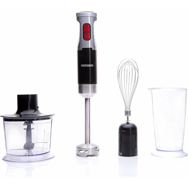 Media Tech Hand Blender Set 1200W ? "FULL MIX PRO MT-HB55