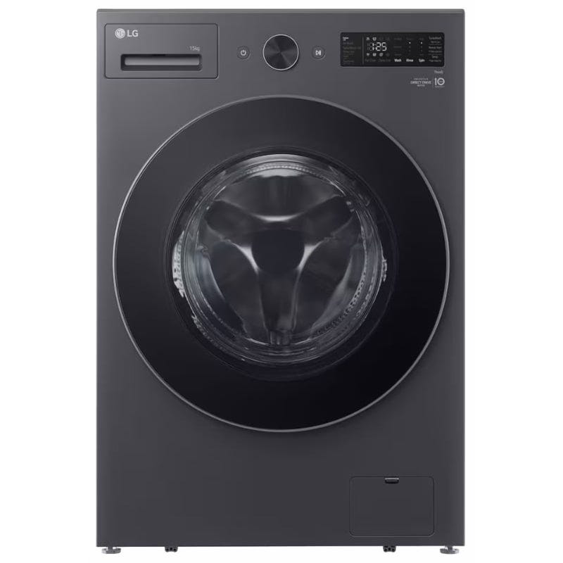 LG Washing Machine Front Load 15K/8Dryer Stone Silver Invert