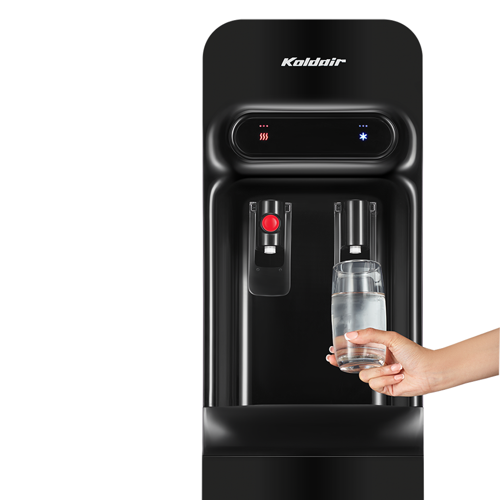 Koldair Slim Black 2-Tap Water Cooler