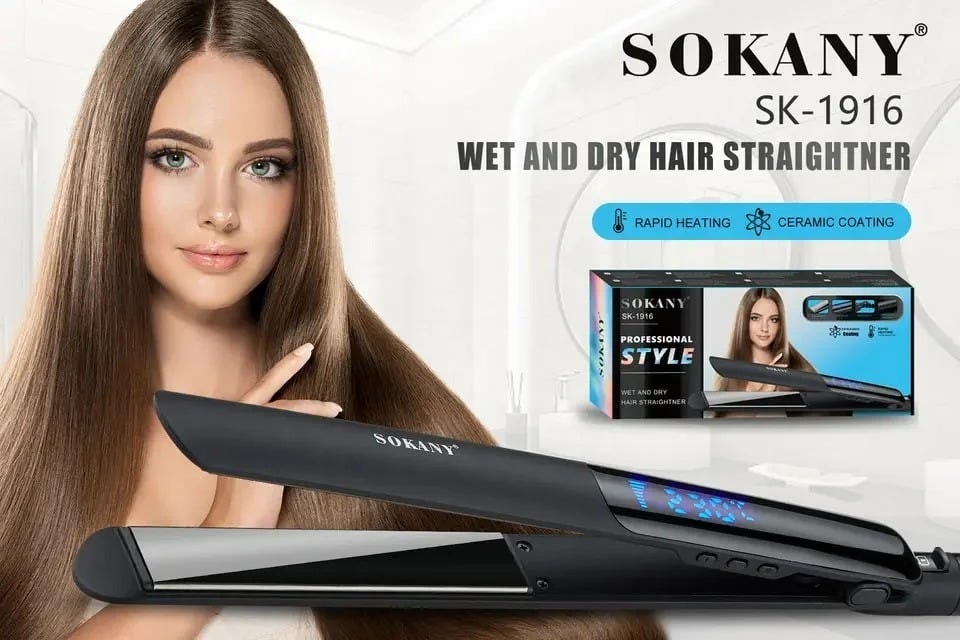 Digital Hair Styling Maximum Temperature 230C Heat-up Time: