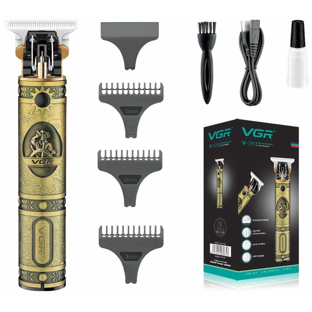 VGR V-085 Professional Hair Trimmer - Gold