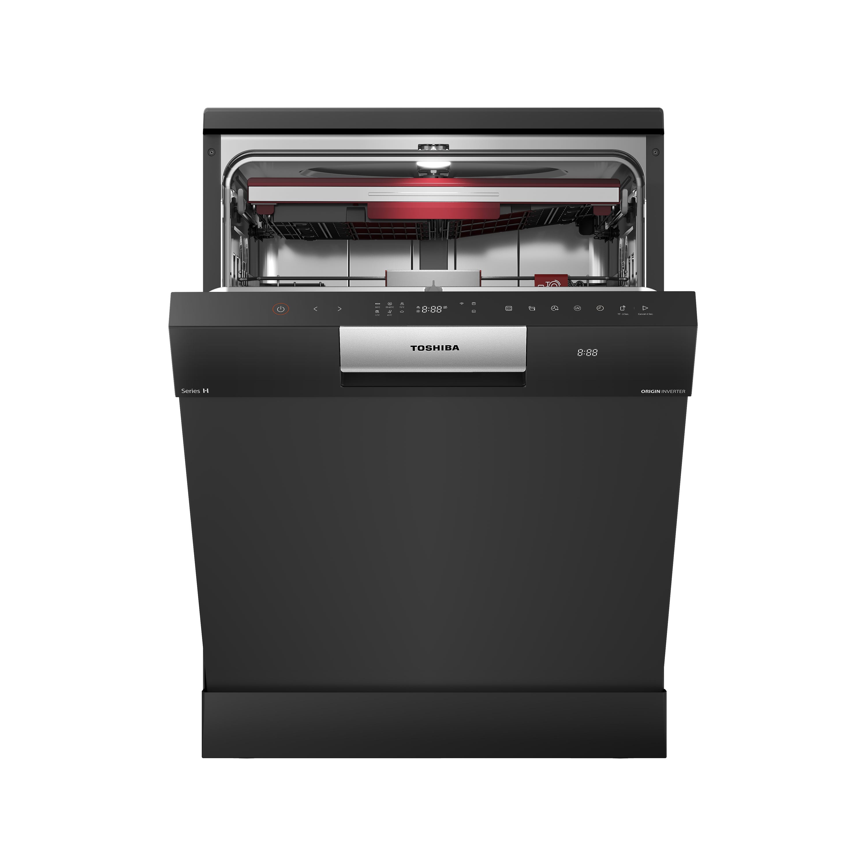 Toshiba Midea Dishwasher 15 Persons,Inverter motor, Digital,