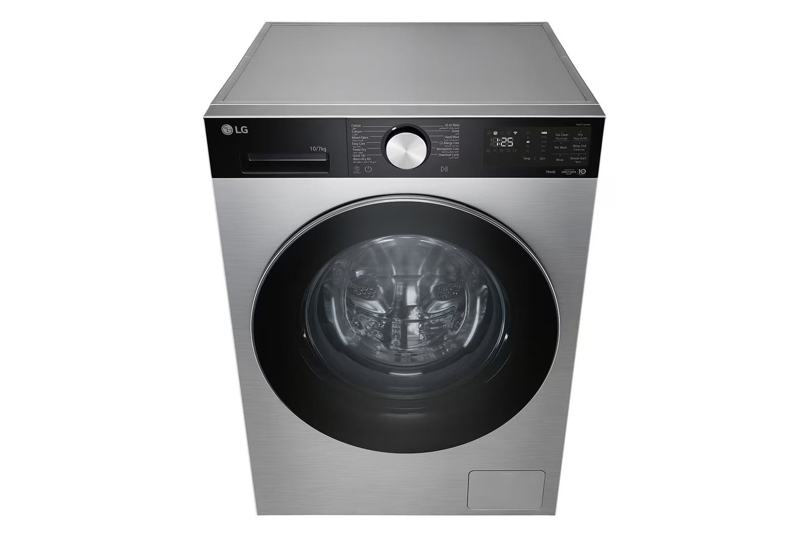 LG Washing Machine 10/7 Kg Front Loading /AI DD/WIFI - Wash