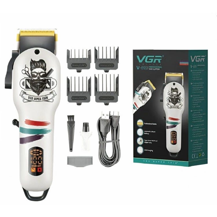 Salon Series Professional Digital Display Cordless Hair Clip
