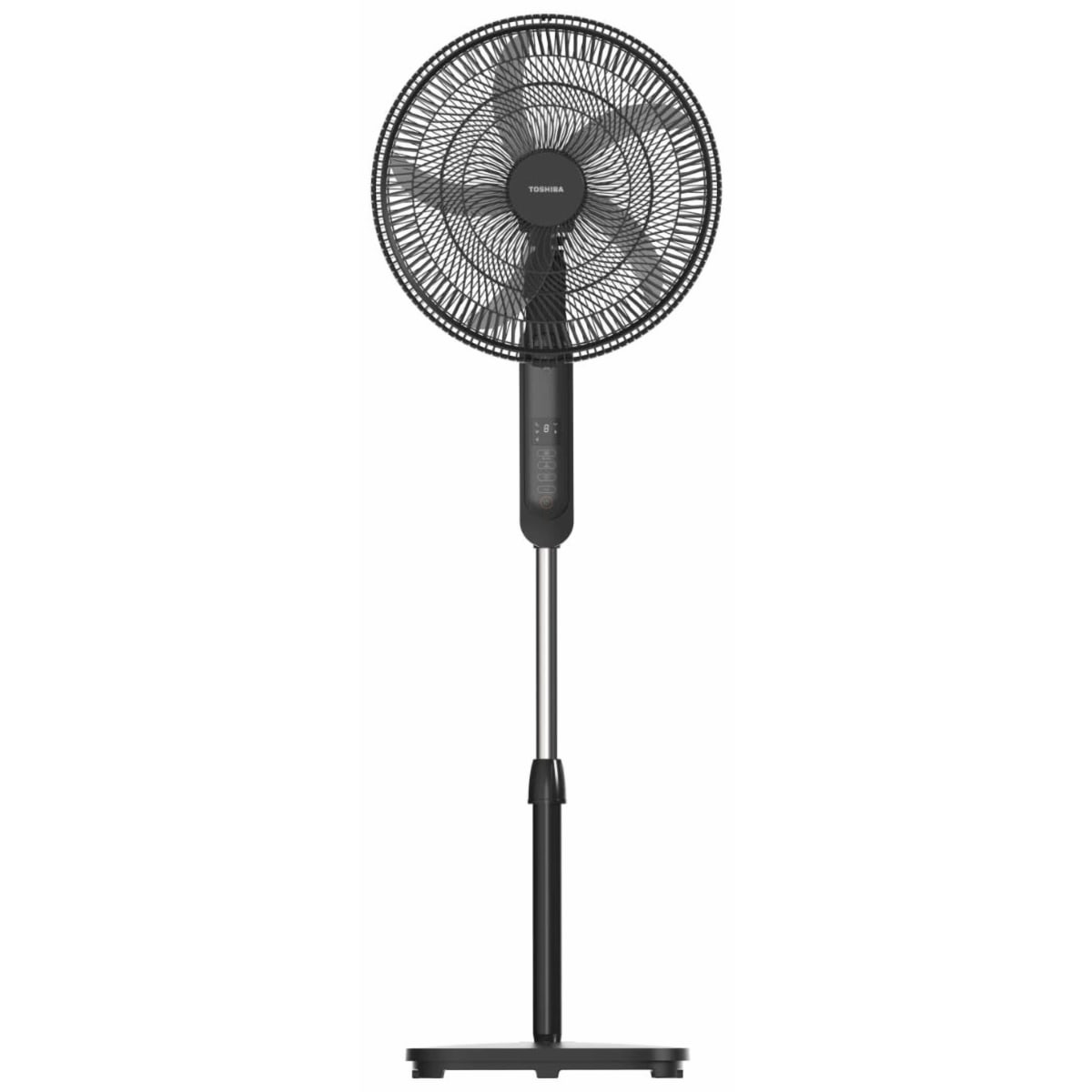 Toshiba Stand Fan 18-Inch 5 Plastic Blades 3 Speeds Black