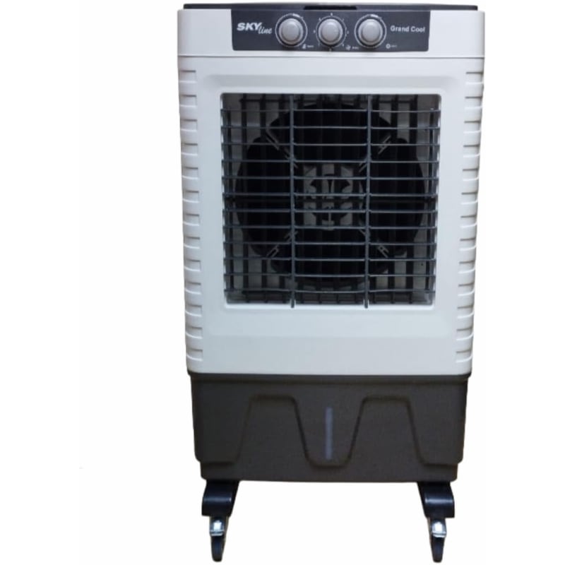 Skyline Grand Cool Air Cooler White Grey, 90 Liter