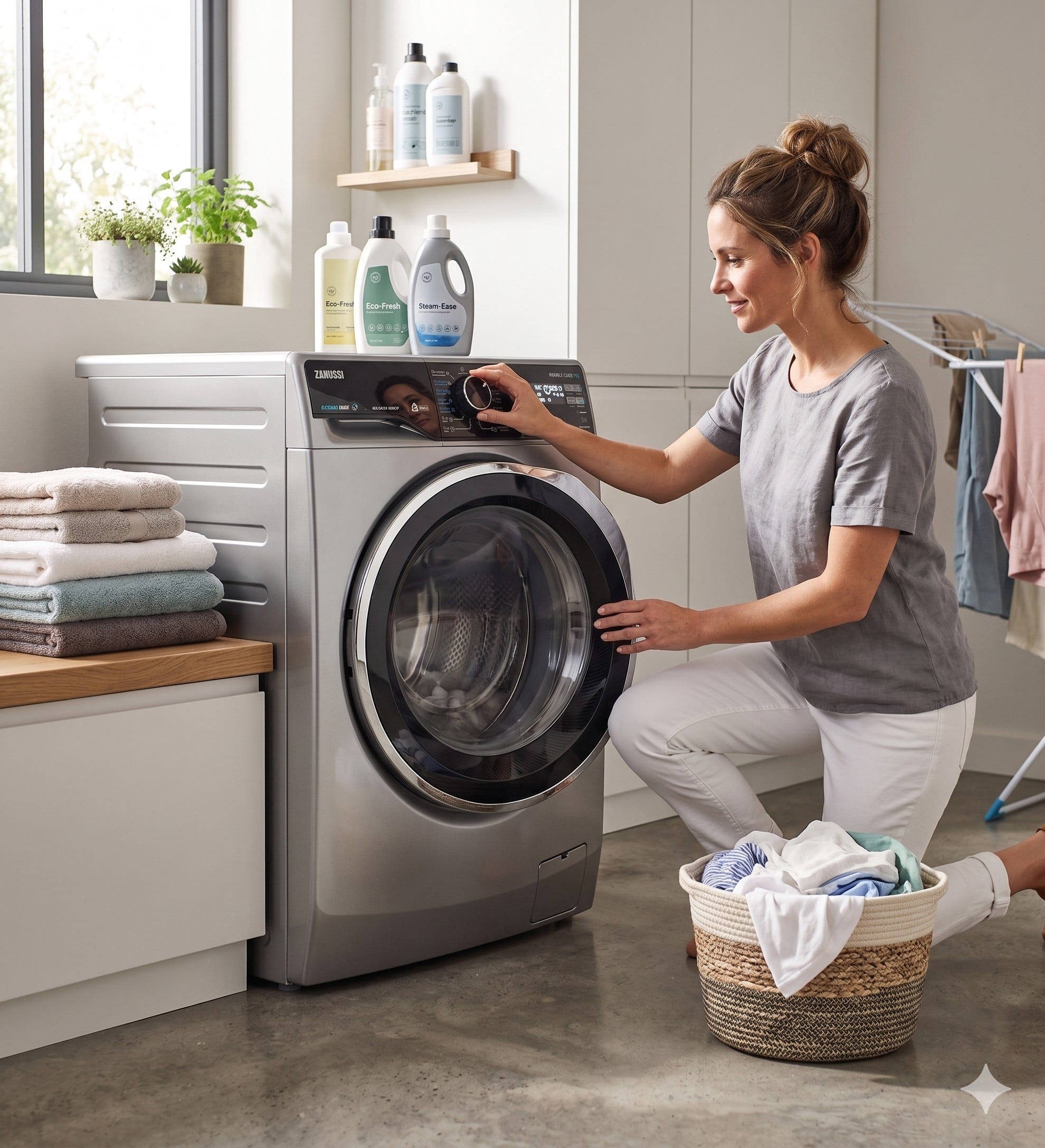 AUTOMATIC Washing Machine Digital 8KG Inverter 1200RPM ZWF82