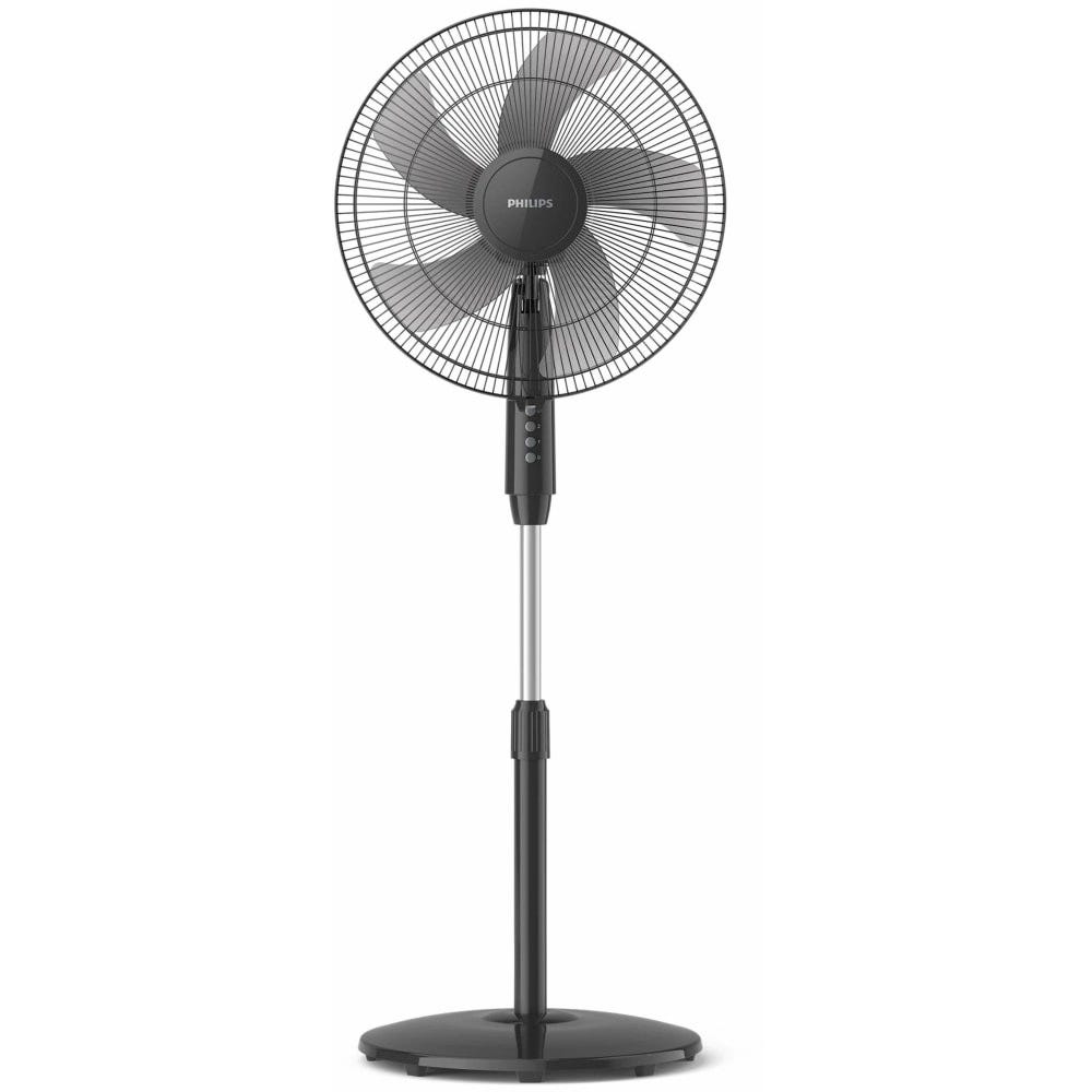 Stand Fan, 45 Watts, 3 Speeds, 5 Blades, Airflow Capacity 32