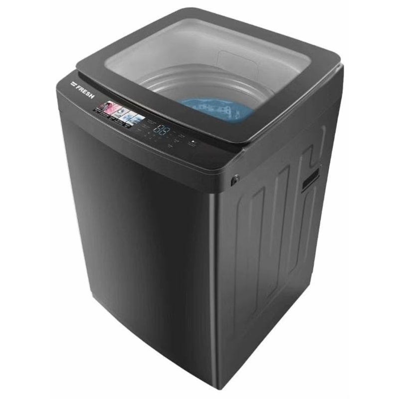 Digital Top Load Automatic Washing Machine, 8 kg, Silver