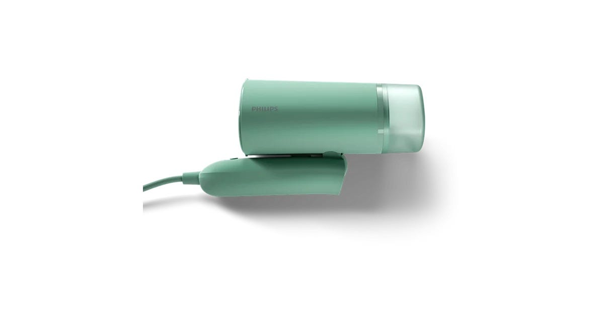 Philips Garment Steamer ? 1000W ? Green ? 100ml Capacity