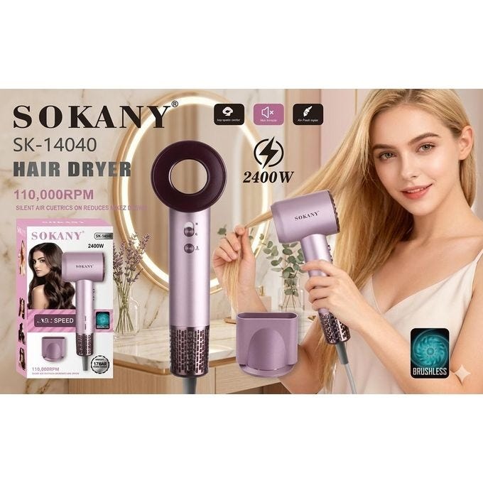 Sokany Professional High-Power Hair Dryer