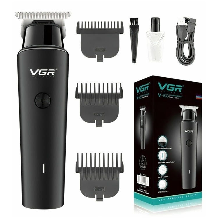 Cordless Rechargeable Hair Trimmer with 2000mAh Lithium batt