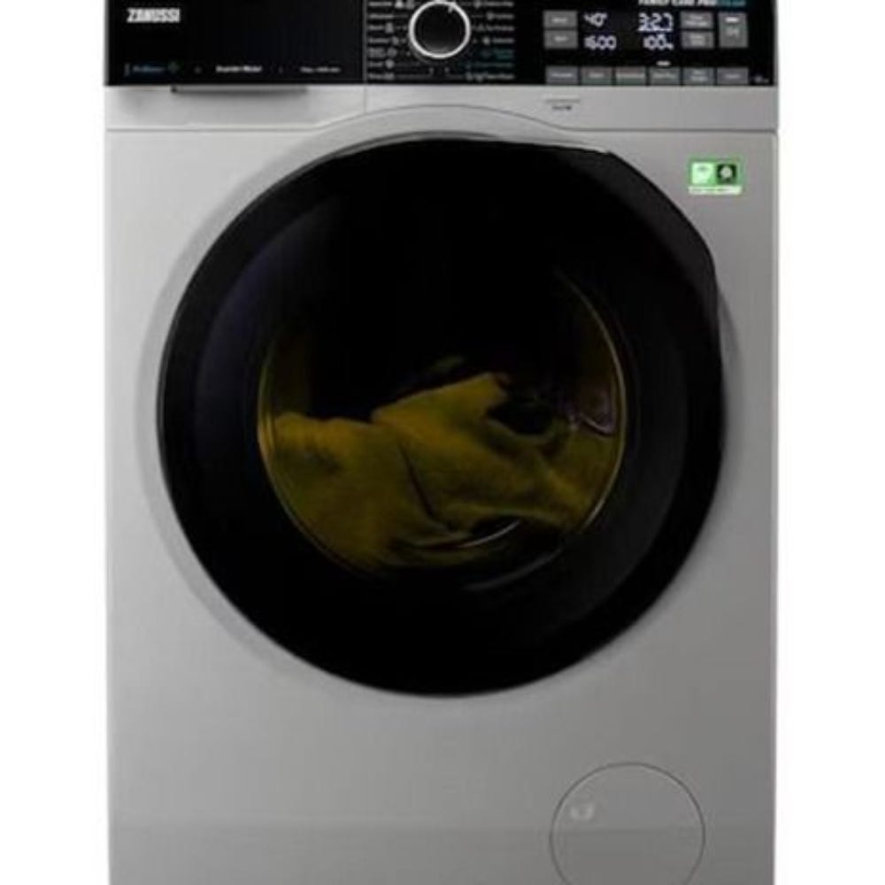 Zanussi Washing Machine 9K Front Load Inverter SILVER Digita