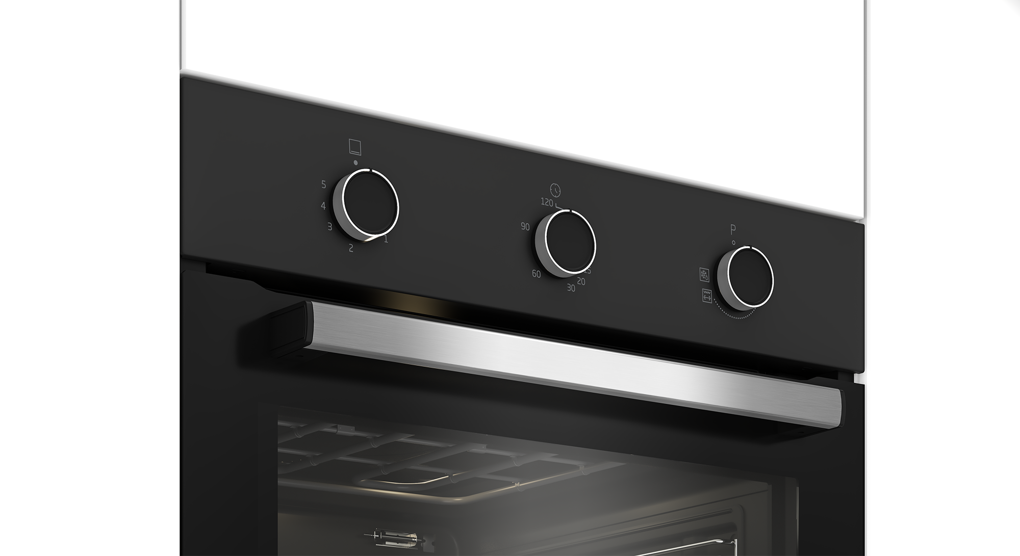 Beko Built-in gas oven-60 cm high ignition - full safety - c