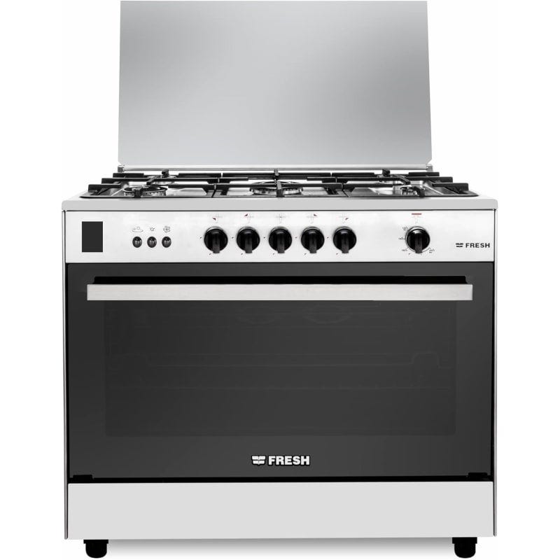 Fresh Cooker Gas Rock 90x60, 5 Burners, 60?90 cm, Full Safet