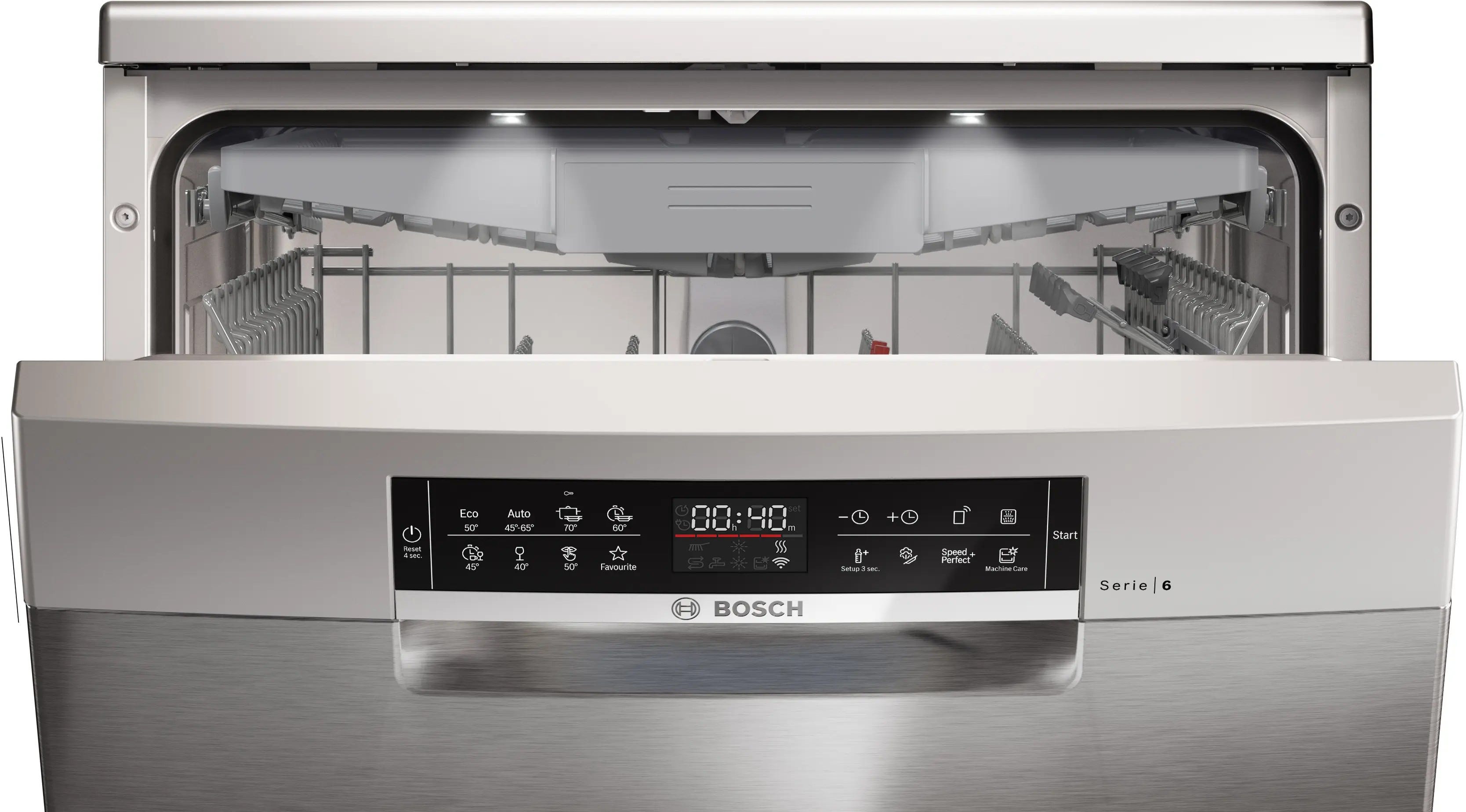 Bosch Dishwasher 60, 14 Persons ,8 programs , steel