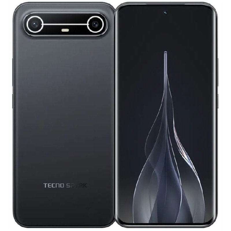 Tecno Spark Silm (8GB+256GB),Cool Black