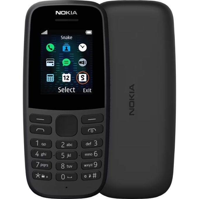 Nokia 105 DS Charcoal