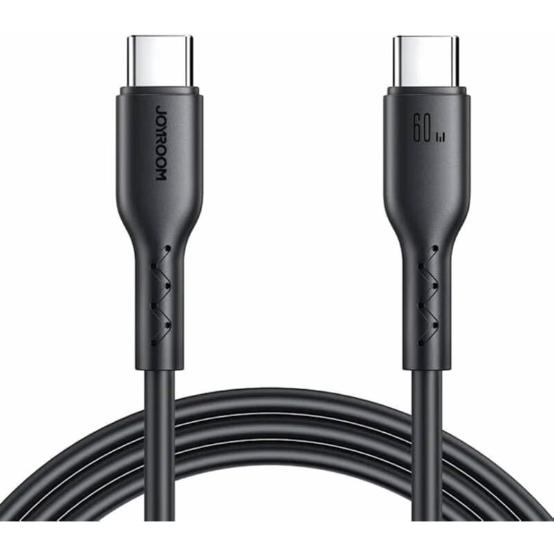Joyroom SA26-CC3 60W Data Cable C to C 1m - Black