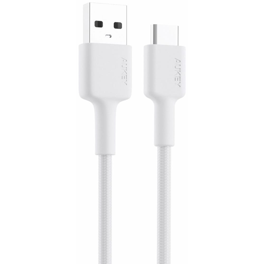 AUKEY Braided Nylone USB 2.0 to USB C Cable 0.9m CB-CD30-WH