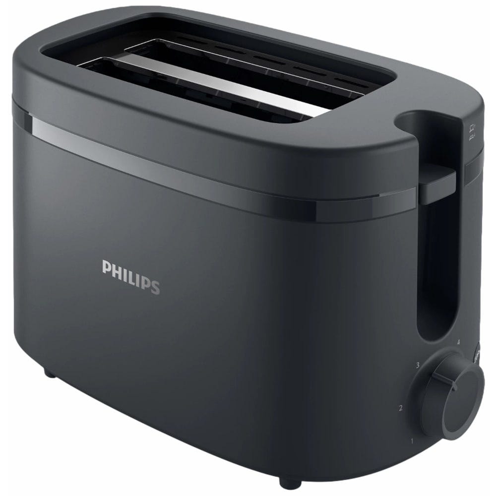 toaster, 2 Slice Capacity, 6 Levels, Black